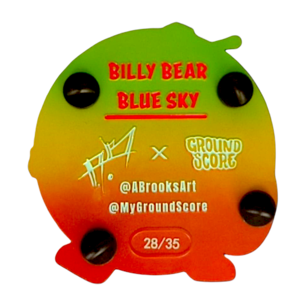 Aaron Brooks x Ground Score "Billy Bear" Pin - LE 35