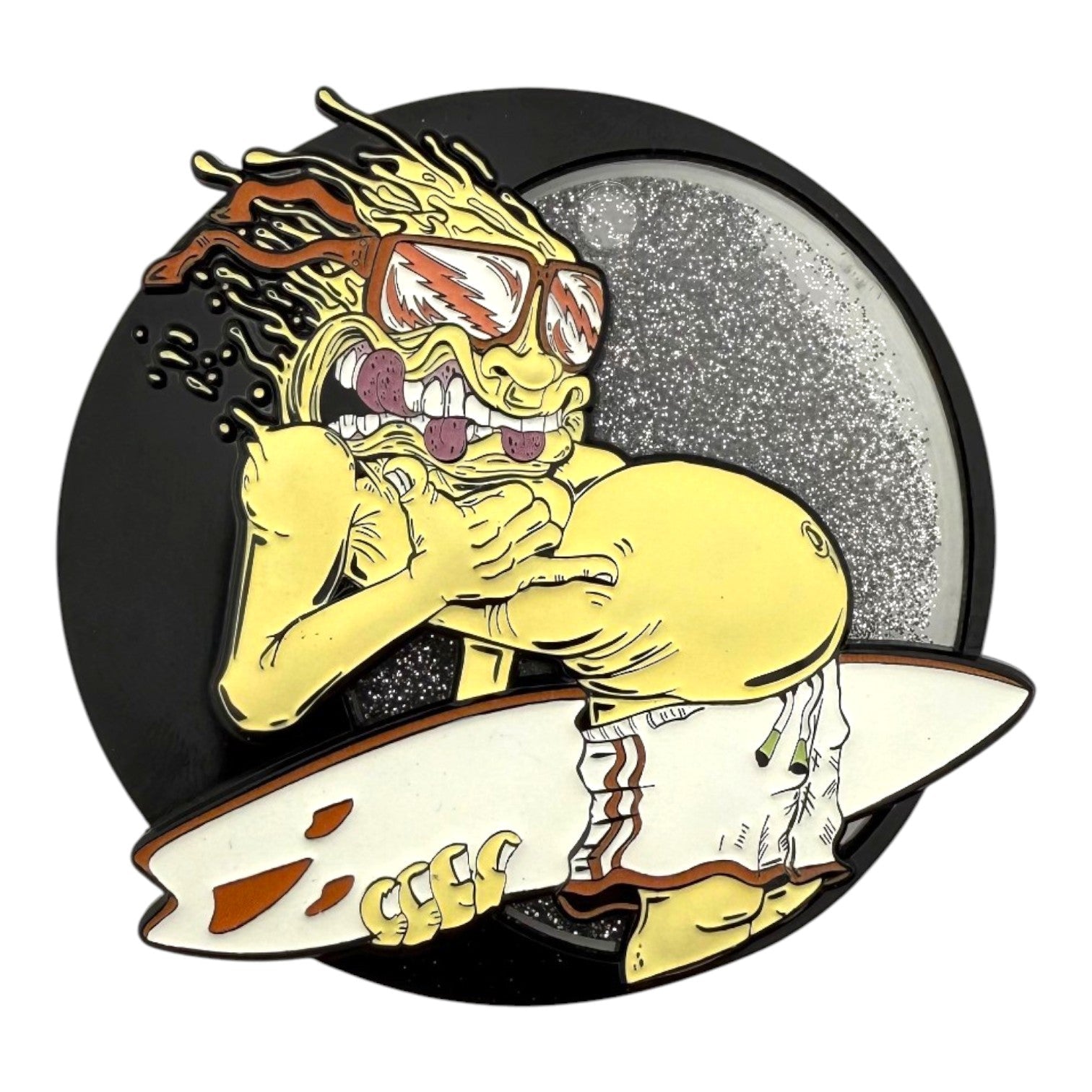Aaron Brooks x Ground Score "Hang 10" Pin