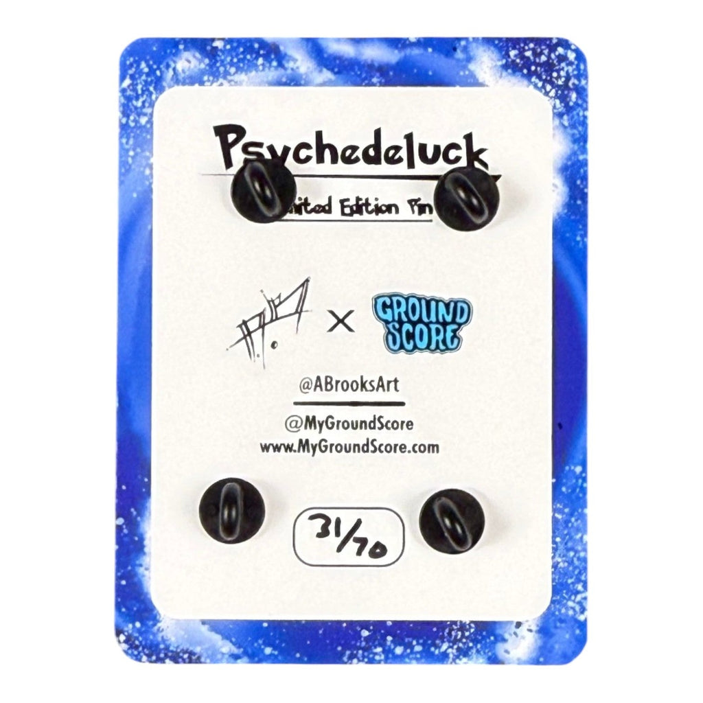Aaron Brooks x Ground Score "Psychedeluck" Pin