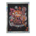 Aaron Brooks x Kooz "Fun Gus (Raspberry)" Mini Print
