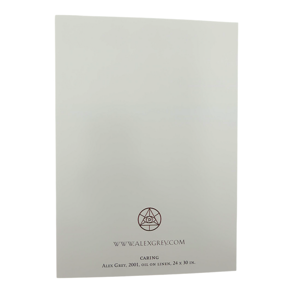 Alex Grey Caring Notecard