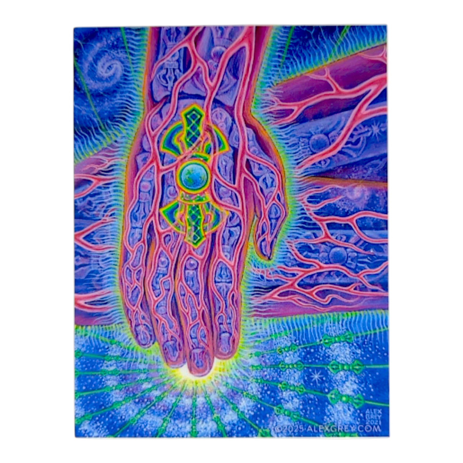 Alex Grey Earth Witness Sticker