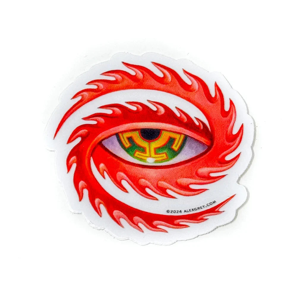 Alex Grey Cosmic Eye Sticker