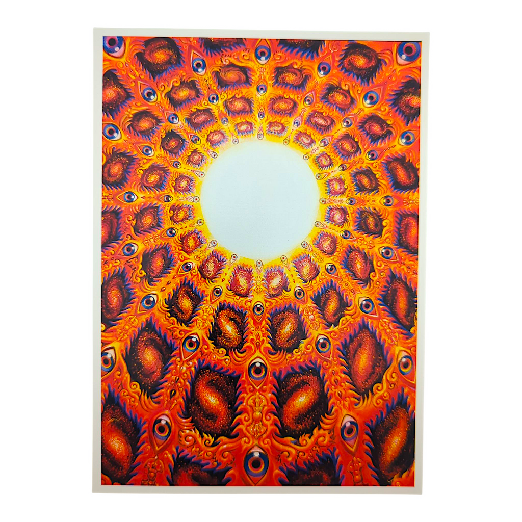 Alex Grey White Light Notecard