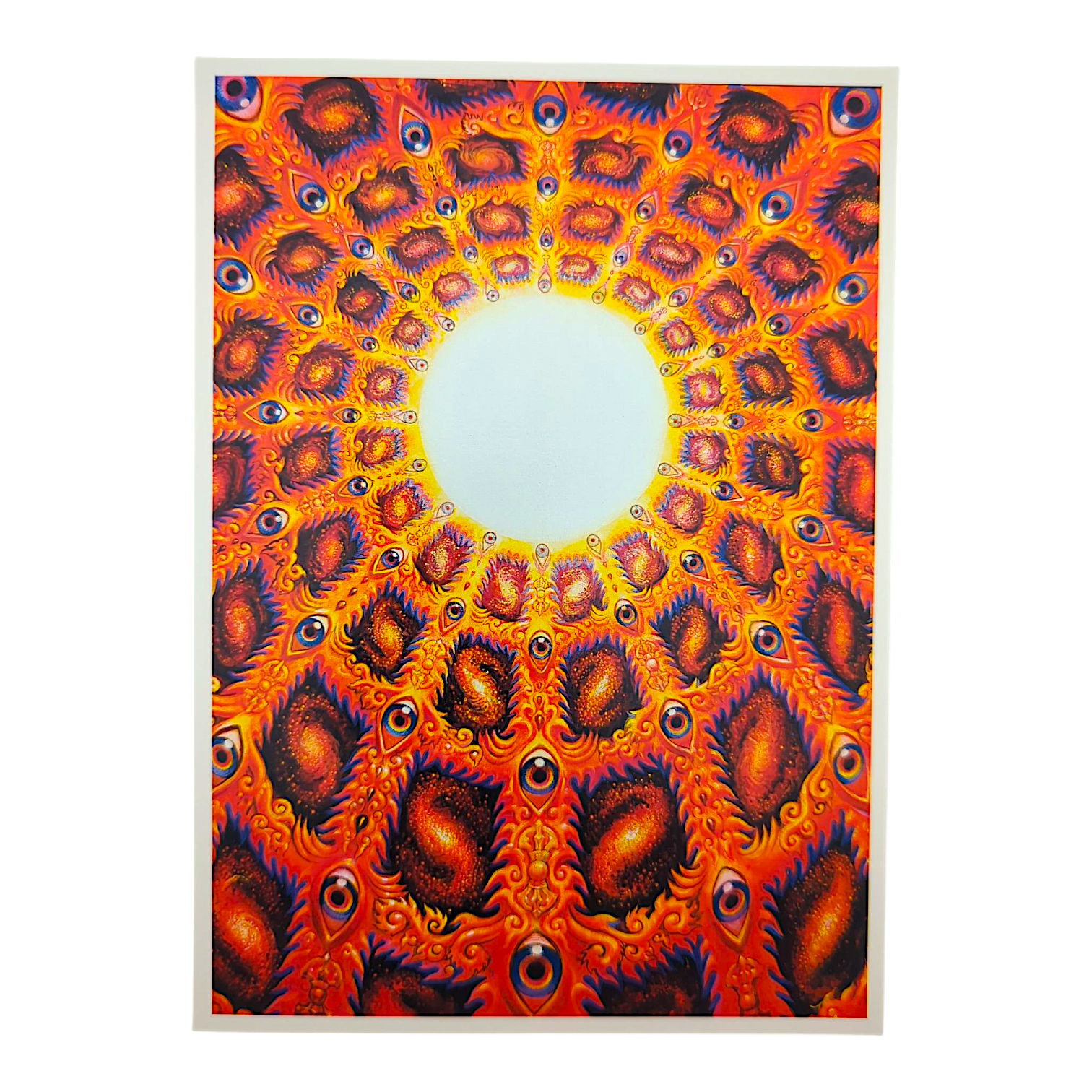Alex Grey White Light Notecard