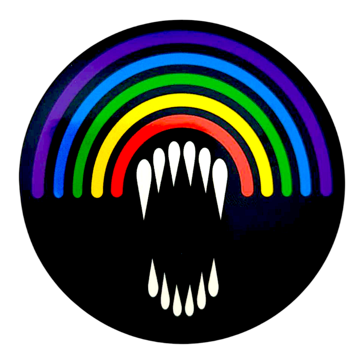 Alex Pardee Brightmare Logo Sticker