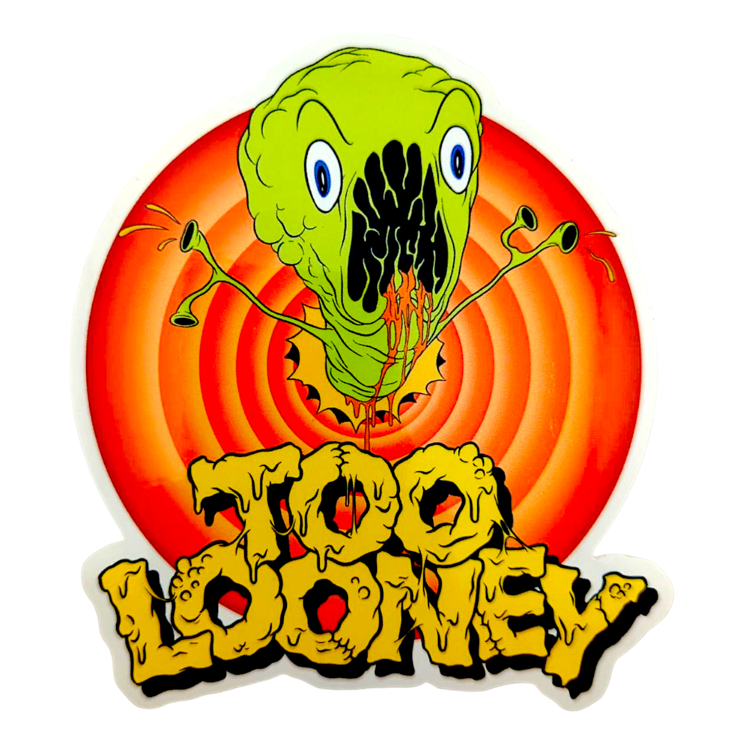 Alex Pardee Too Looney Sticker