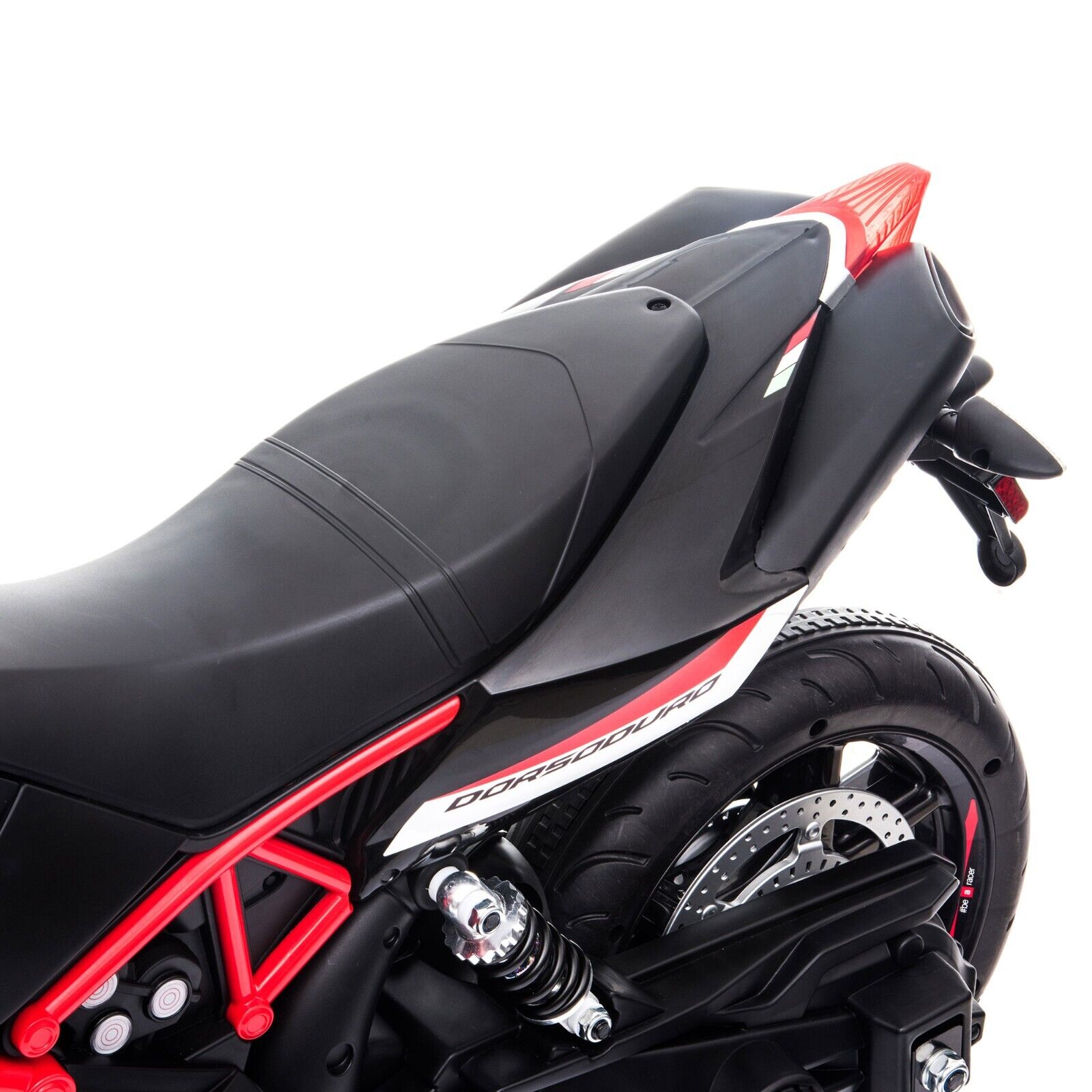 Aprilia Licensed Electric Kids Ride-On Motorcycle with Training Wheels - 12V Battery Powered