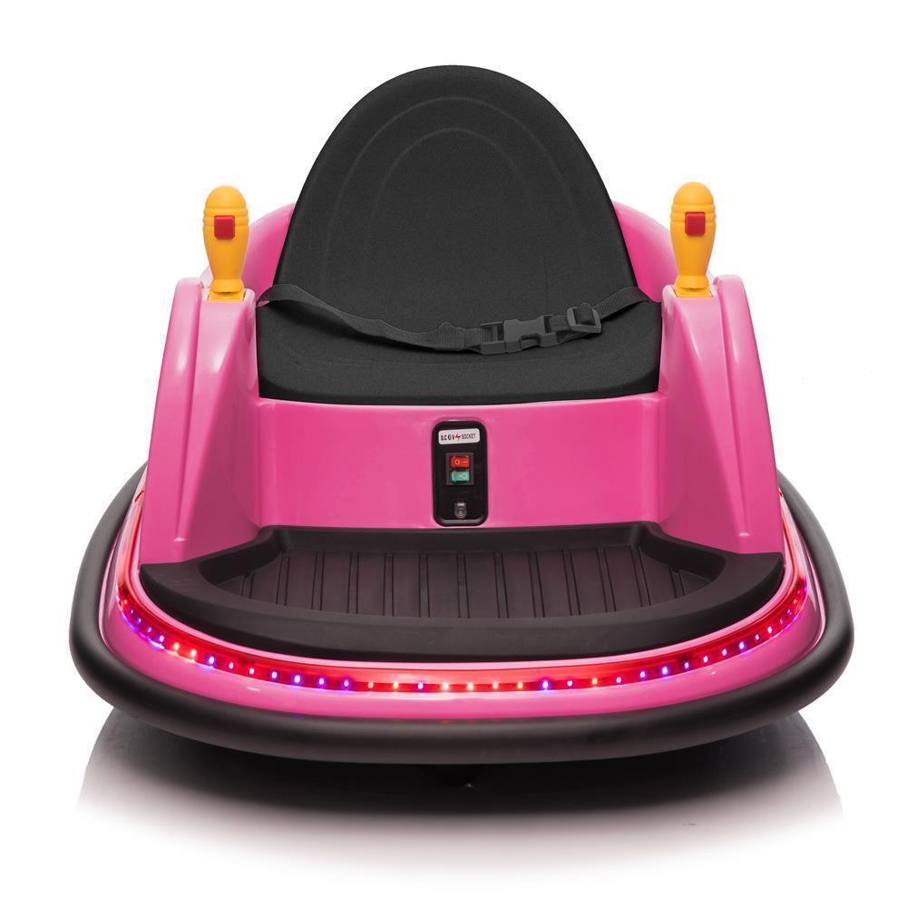ASTM-certified Electric 6V Ride On Bumper Car with Remote Control for Kids in 2 Color Options