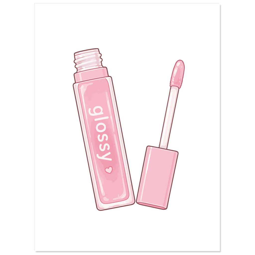 Girly Things 2 Mini Sticker Pack (3.4inch - Individual Stickers)