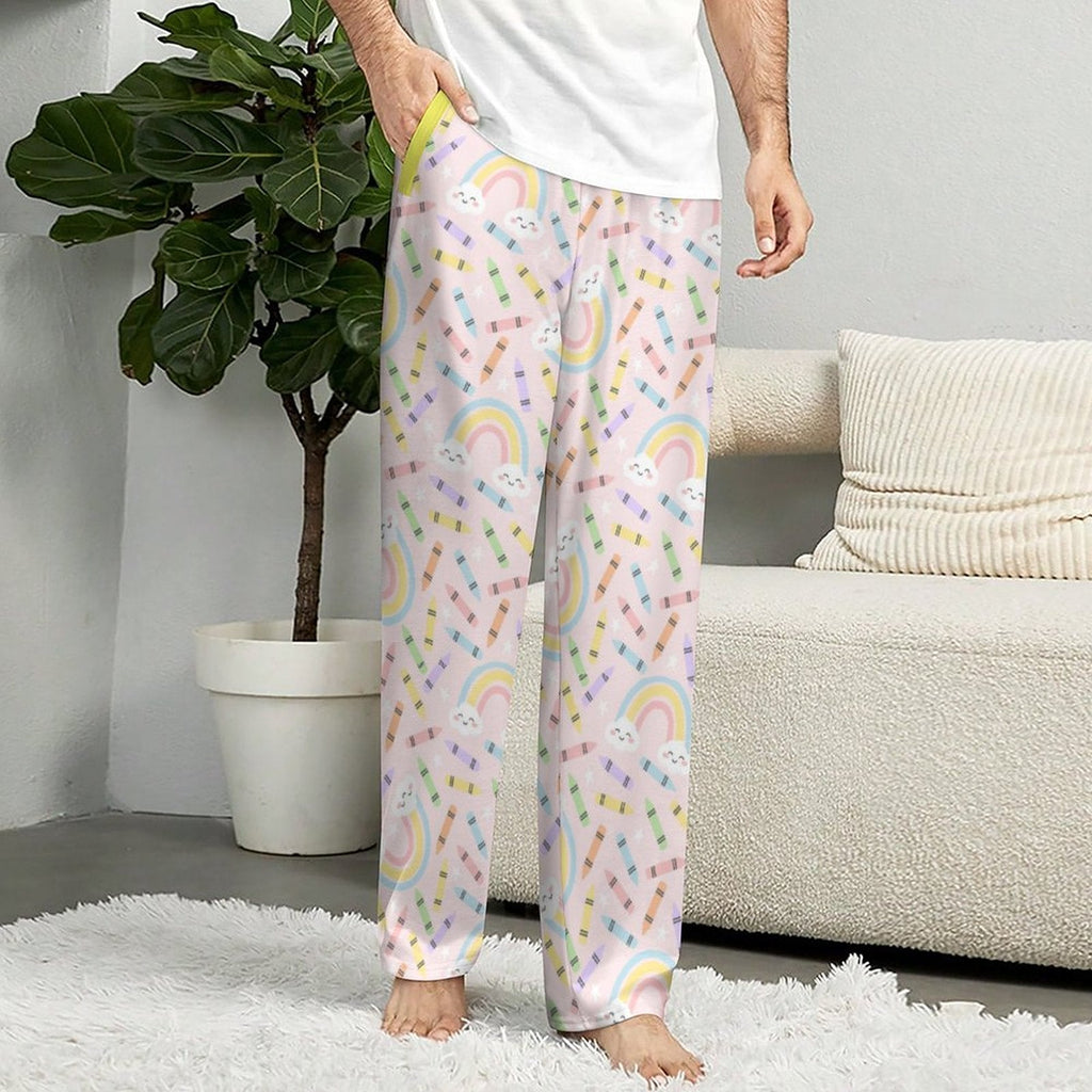 Rainbows & Crayons Unisex Cozy Pants