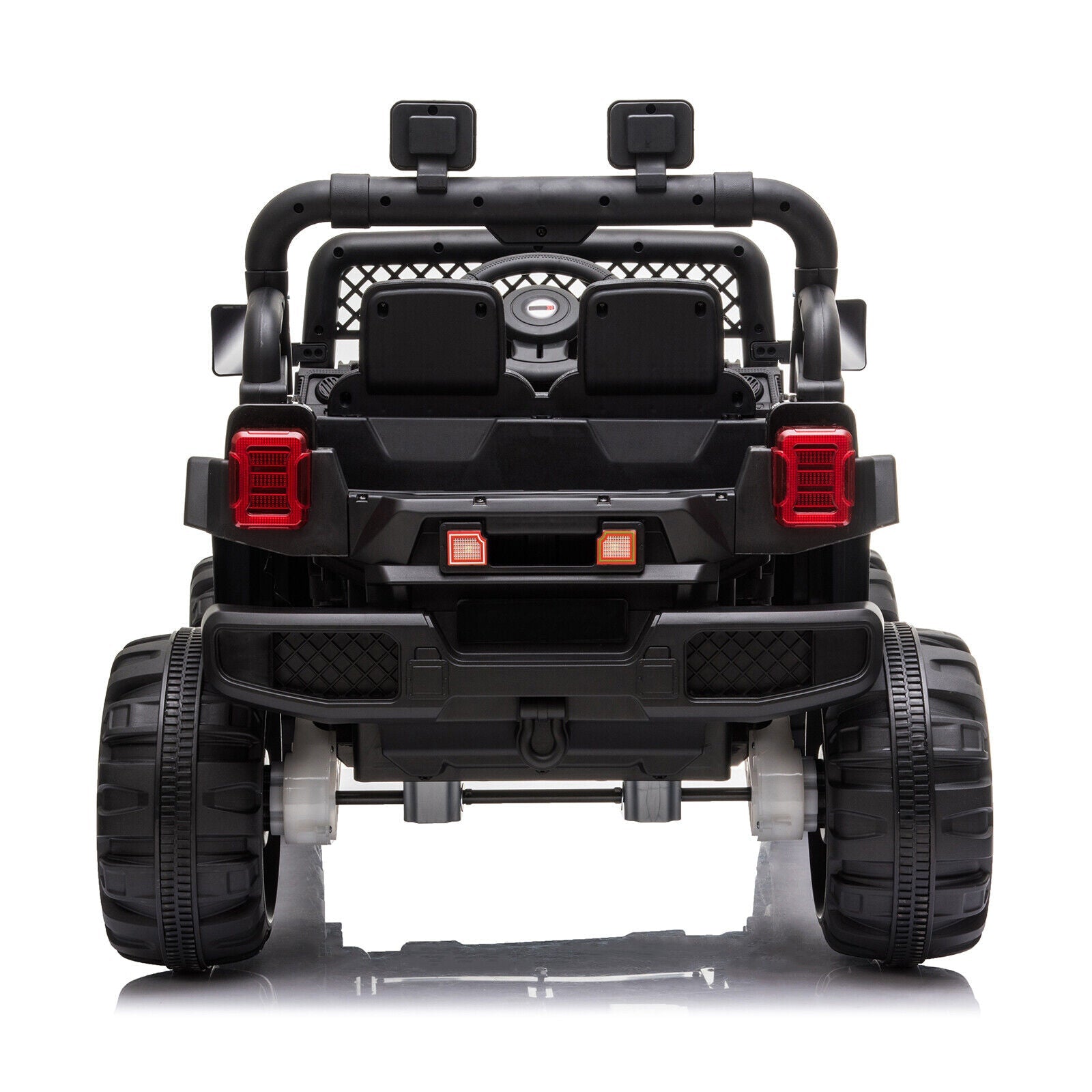 BBH-016 Dual Drive 12V 4.5A.h 2.4G Remote Control Off-Road Vehicle in Black