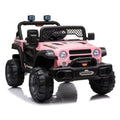 BBH-016 Dual Drive 12V 4.5A.h 2.4G Remote Control Off-road Vehicle in Pink