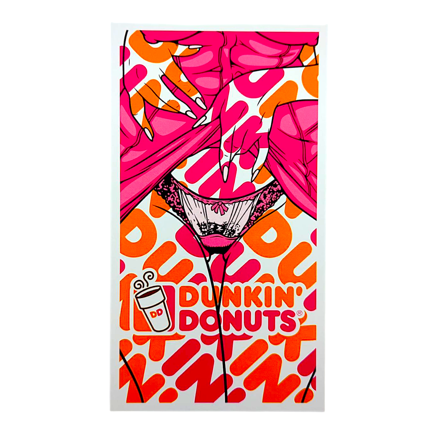 Ben Frost "Dunkin' Donuts" Postcard