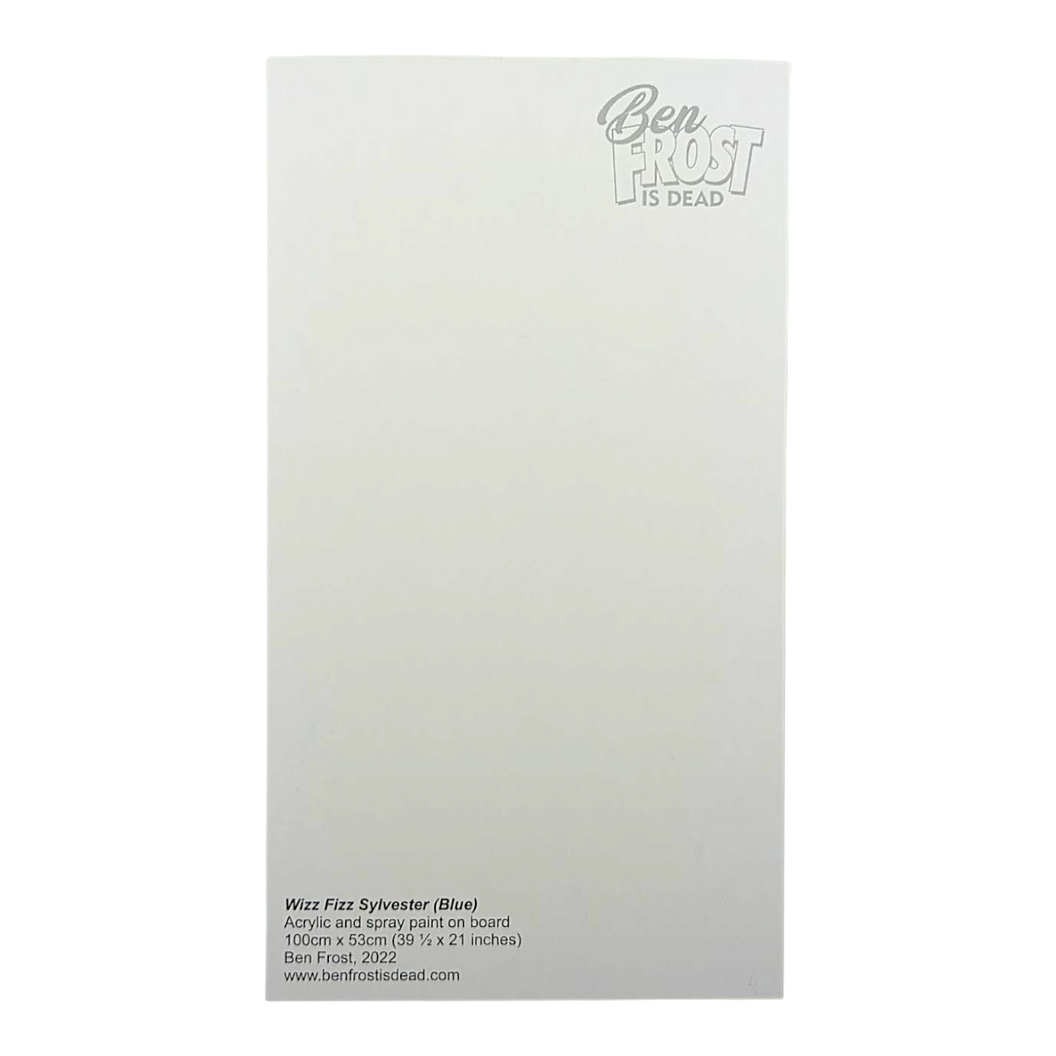 Ben Frost "Wizz Fizz Sylvester (Blue)" Postcard