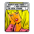 Ben Frost World War 3? Sticker