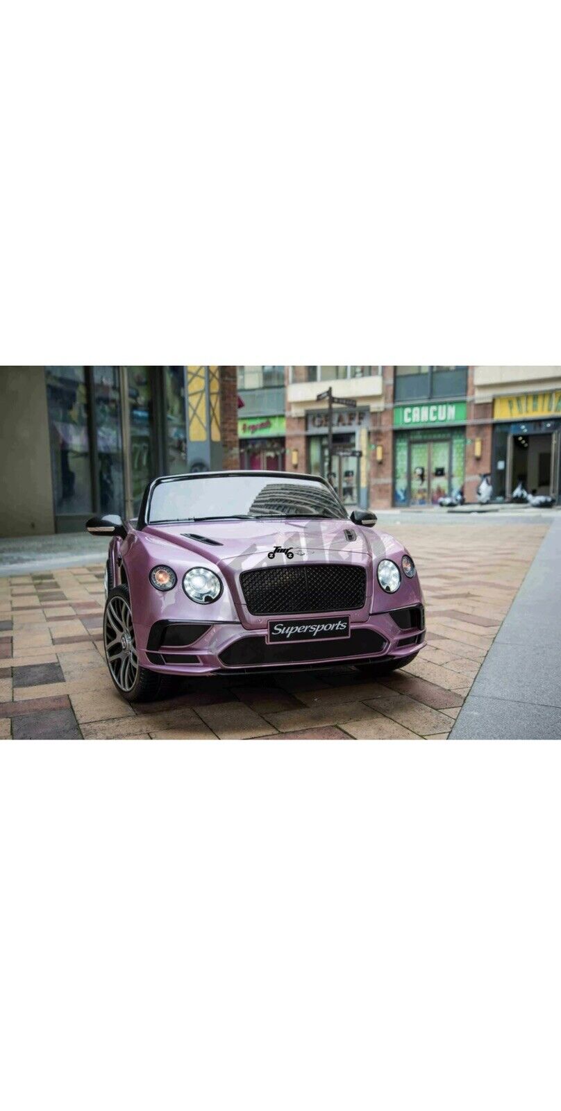 Bentley Continental Supersports 12V Electric Ride On Car with 2.4G Remote Control