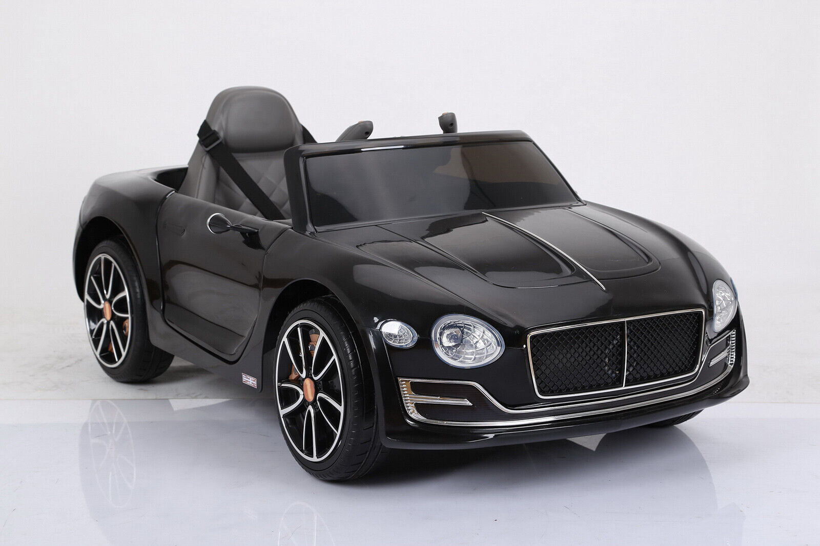 Bentley Kids Electric Ride On Car Toy Racer with 2-Speed and Remote Control - Licensed US Version