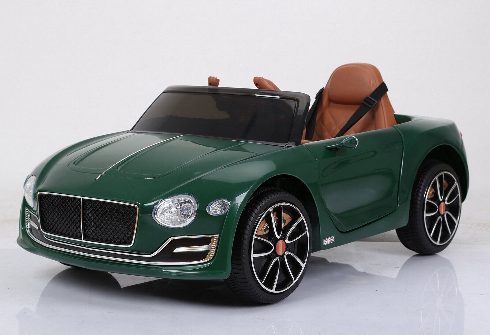 Bentley Kids Electric Ride On Car Toy Racer with 2-Speed and Remote Control - Licensed US Version