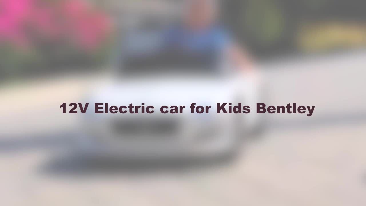 Bentley Licensed EXP12 Kids Ride-on Car with Remote Control - Perfect Gift for Children