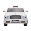 Bentley Mulsanne Licensed Electric Ride On Car for Kids - White