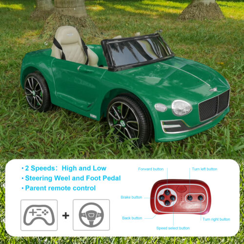 Bentley Style Kids Electric Ride On Car with Remote Control - Perfect Gift for Children