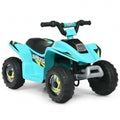 Blue 6V Electric ATV Ride-On Toy for Kids with 4 Wheels