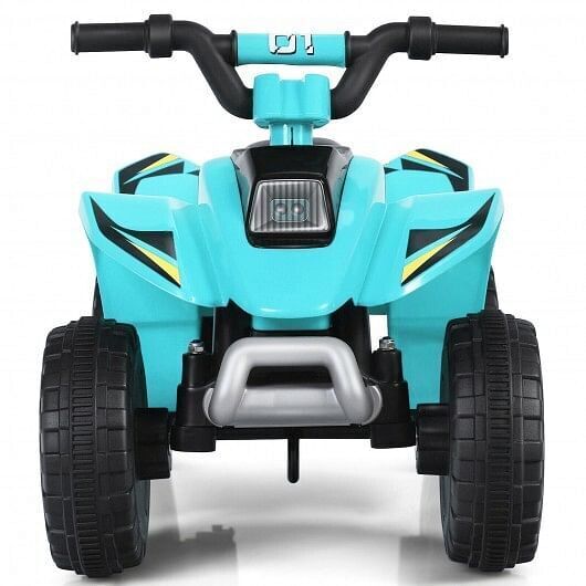 Blue 6V Electric ATV Ride-On Toy for Kids with 4 Wheels