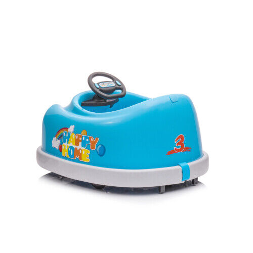Bluetooth Electric Bumper Car for Kids with Anti-Collision Dual Drive - 12V