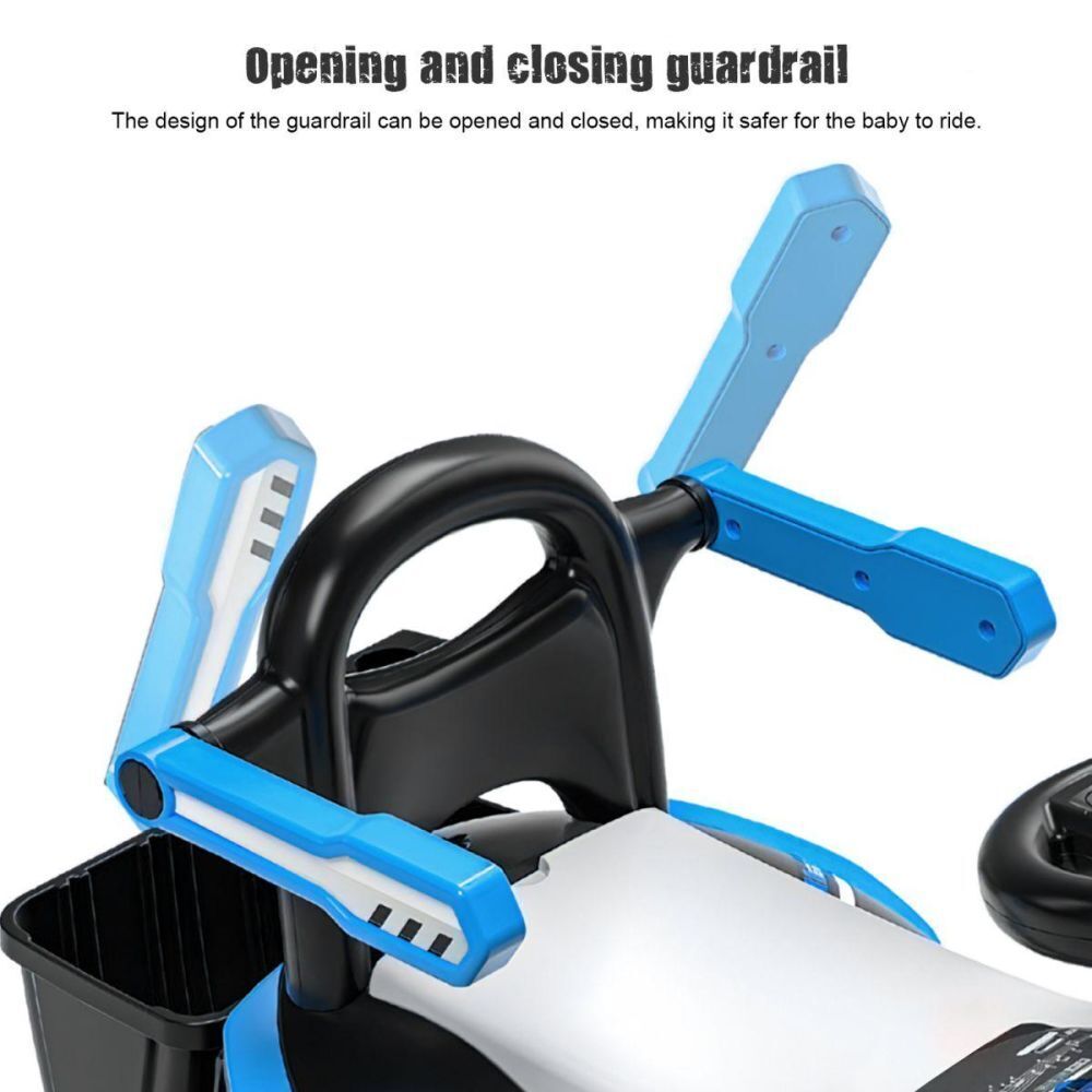 Bluetooth-Enabled Electric Excavator Toy Car for Kids with Helmet and Rear Attachment