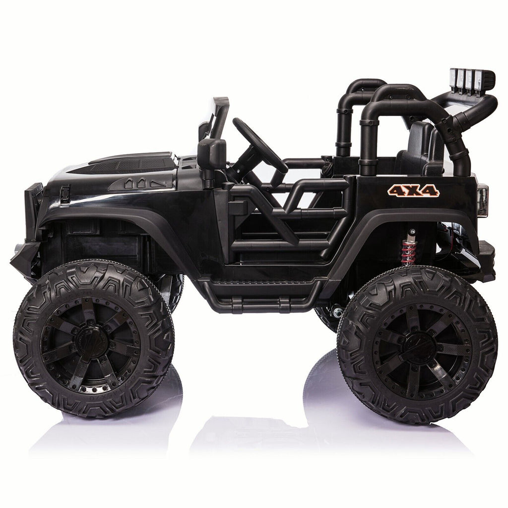 Bluetooth Remote Control Kids Ride On Jeep with 24V Battery and USB Connectivity - Perfect Gift for Young Adventurers