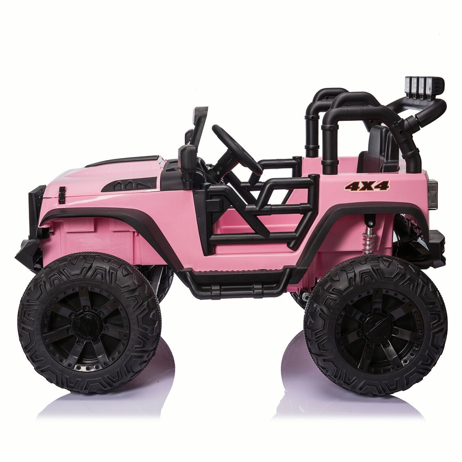 Bluetooth Remote Control Kids Ride On Jeep with 24V Battery and USB Connectivity - Perfect Gift for Young Adventurers