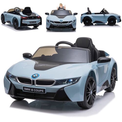 BMW I8 Licensed 12V Battery Powered Ride-On Car for Kids with Remote Control