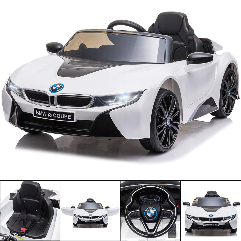 BMW i8 Electric Ride-On Car for Kids with Remote Control - 12V Powered