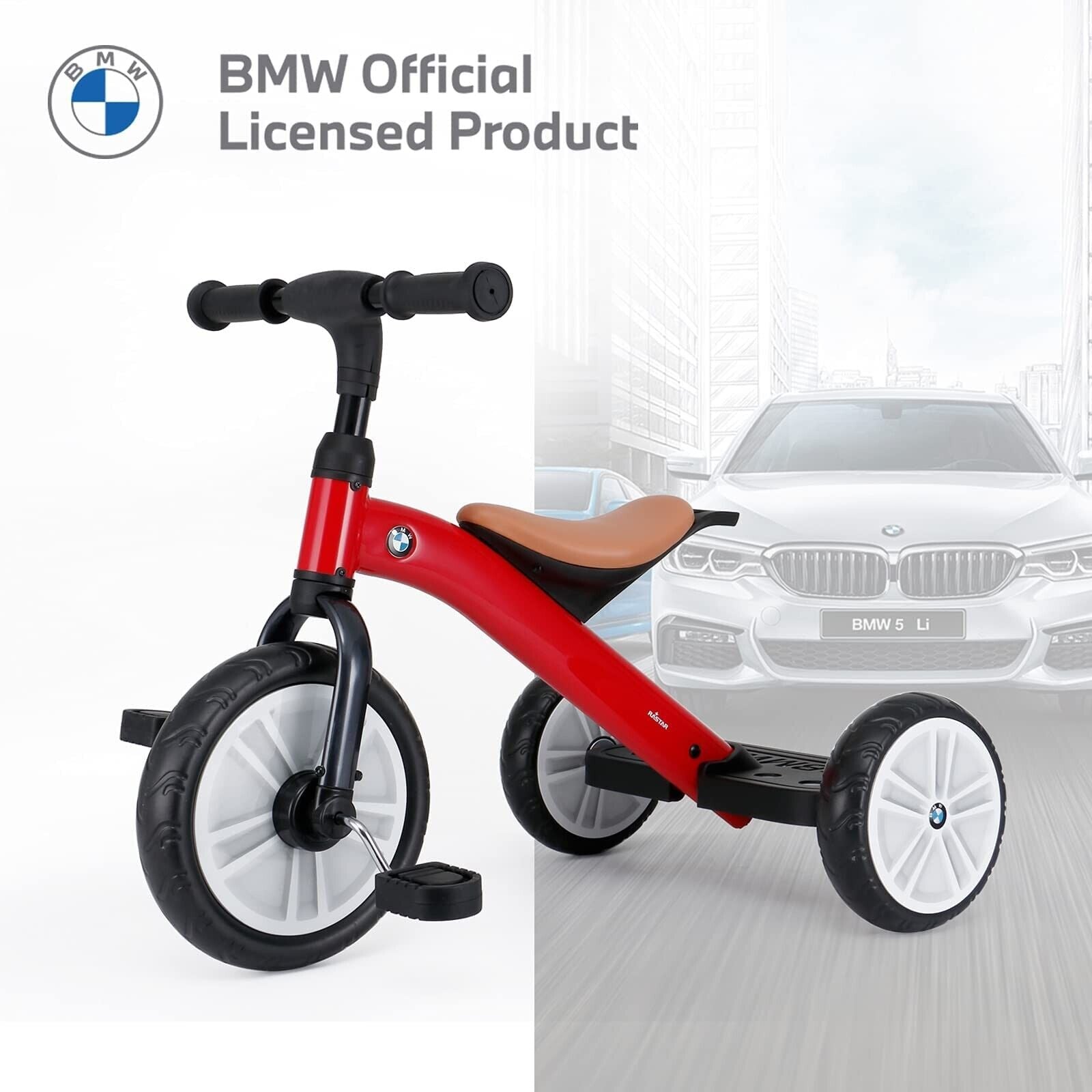 BMW Toddler Tricycle for Ages 2-5: The Perfect Gift for Young Boys and Girls