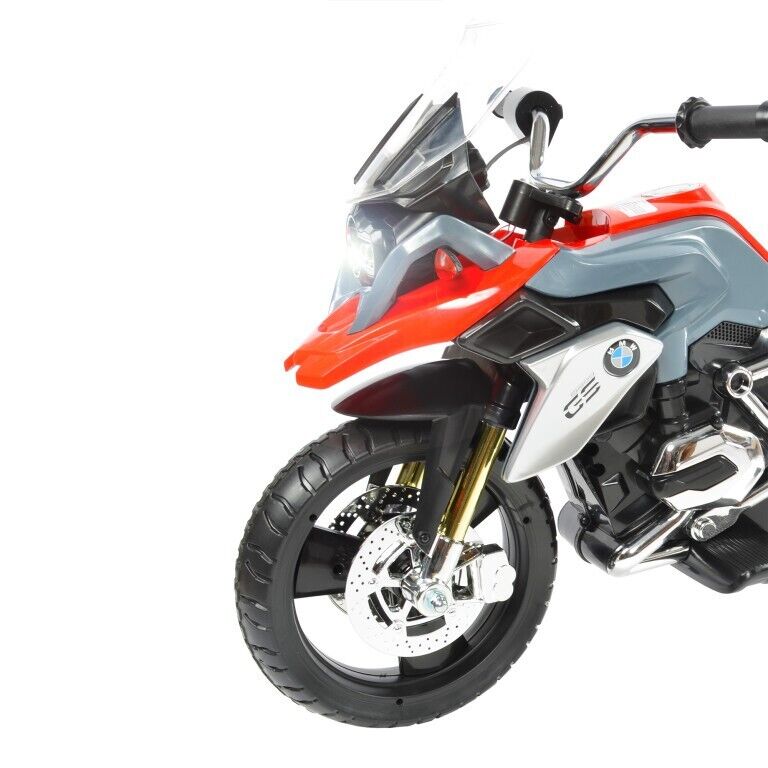 Brand New Red/Gray BMW 6V Ride On Motorcycle for Kids - Ready to Ride!