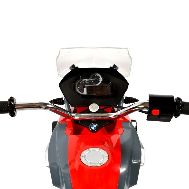 Brand New Red/Gray BMW 6V Ride On Motorcycle for Kids - Ready to Ride!