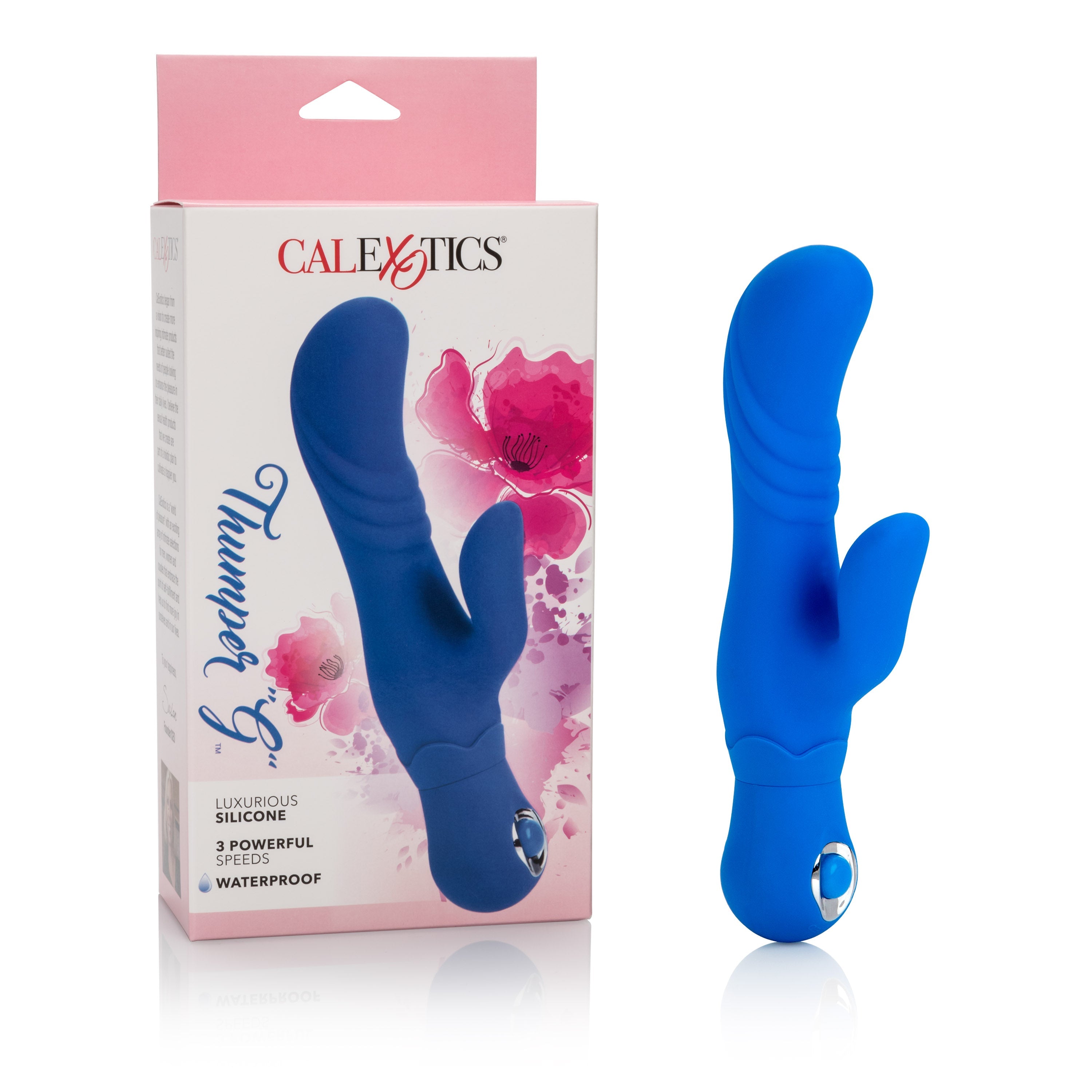 Posh Silicone Thumper G Personal Massager - Blue