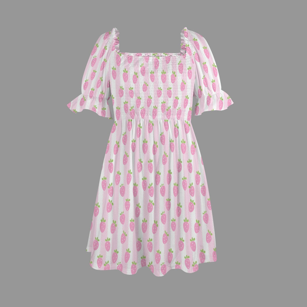 Pretty Strawberries Sweetheart Dress