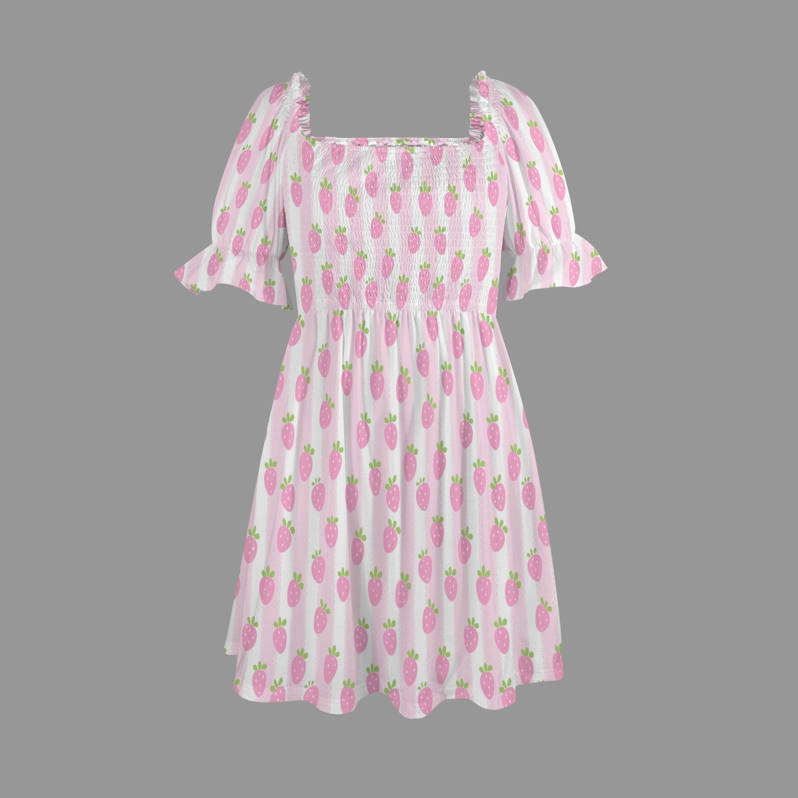 Pretty Strawberries Sweetheart Dress