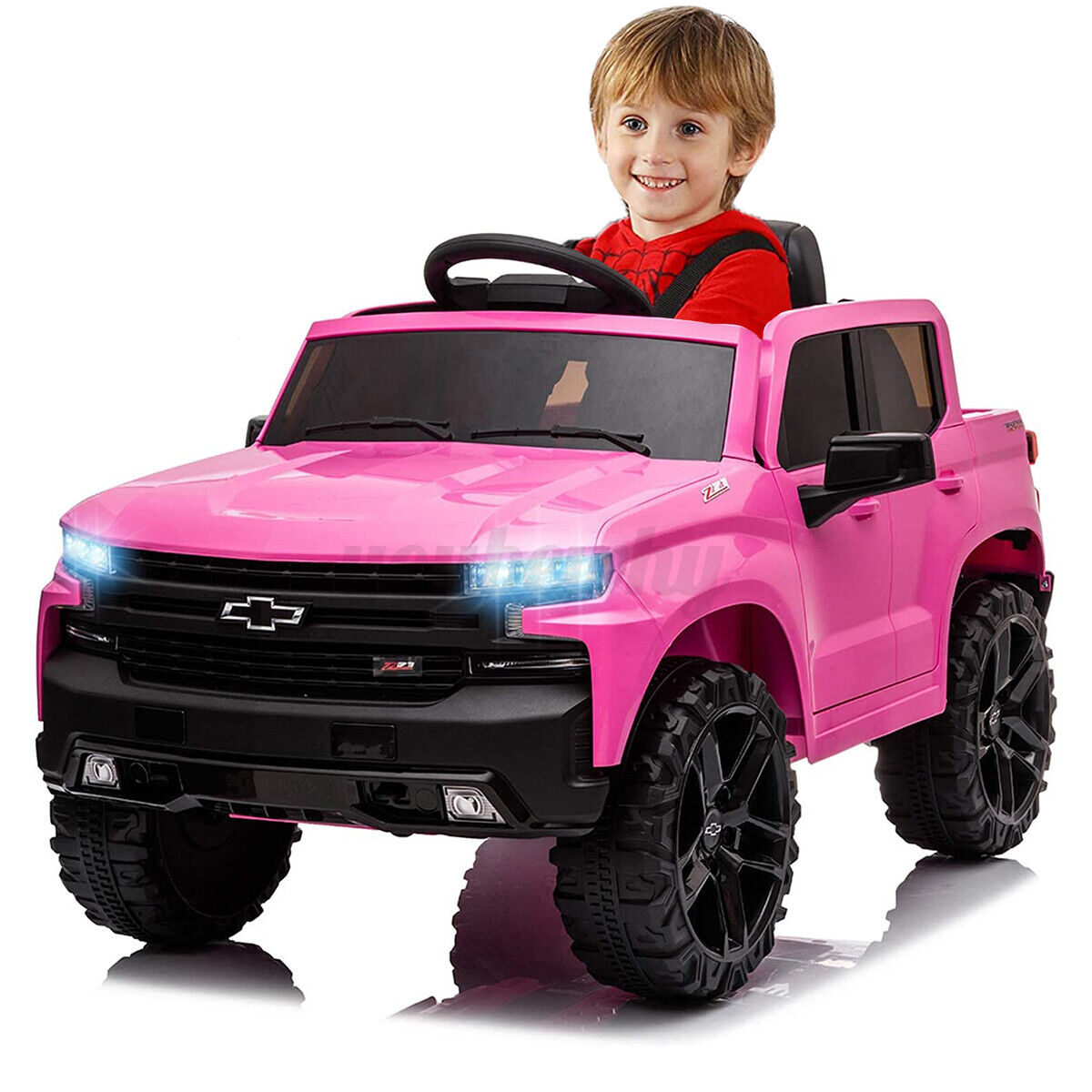 Chevrolet Electric Ride On Car for Kids Ages 3-6 Years - 12 Volt Battery Powered