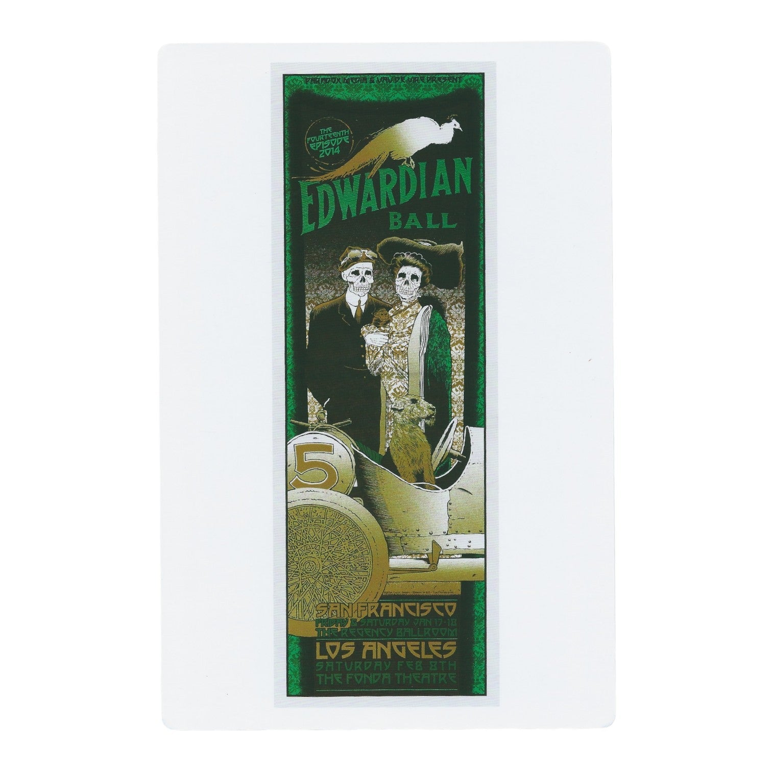Chuck Sperry Edwardian Ball 2014 Art Card