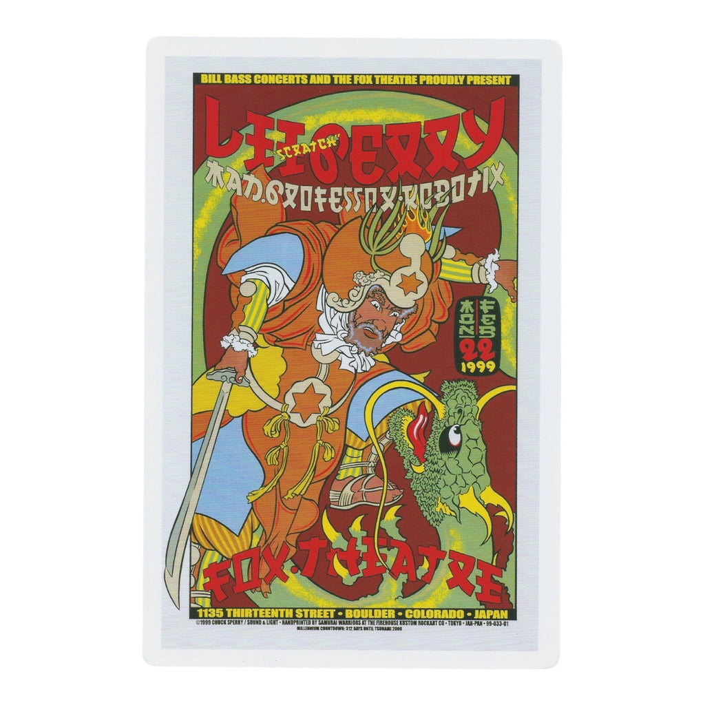 Chuck Sperry Lee 'Scratch' Perry 1999 Art Card