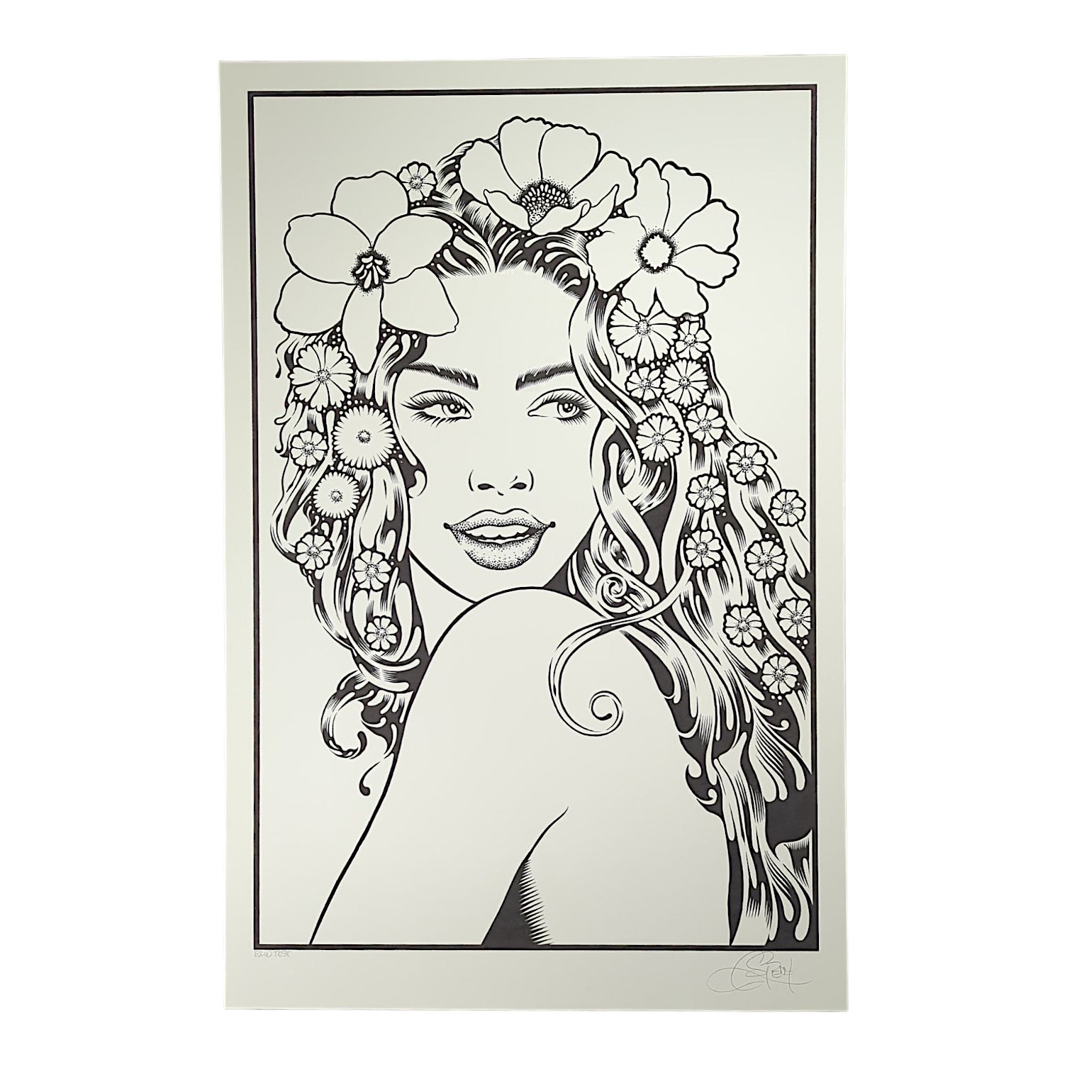 Chuck Sperry "Syrinx" Test Print