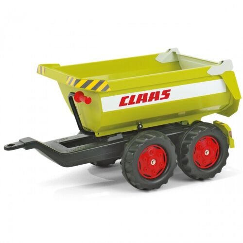 CLAAS Halfpipe Tipper Trailer by Rolly Toys: The Perfect Addition to Your Farming Playset