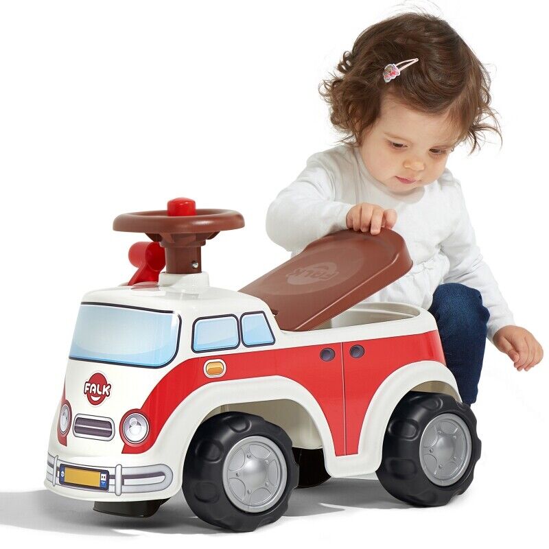 Classic FALK Rider Vintage Car Minivan with Authentic Horn - Perfect for Little Ones!
