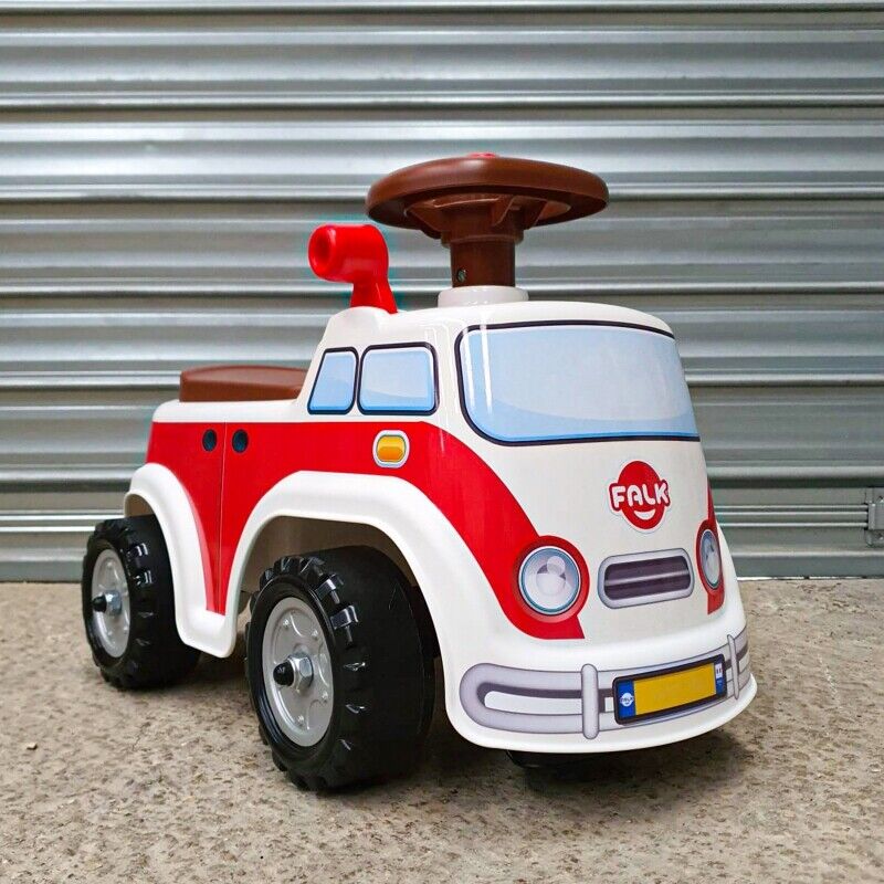 Classic FALK Rider Vintage Car Minivan with Authentic Horn - Perfect for Little Ones!