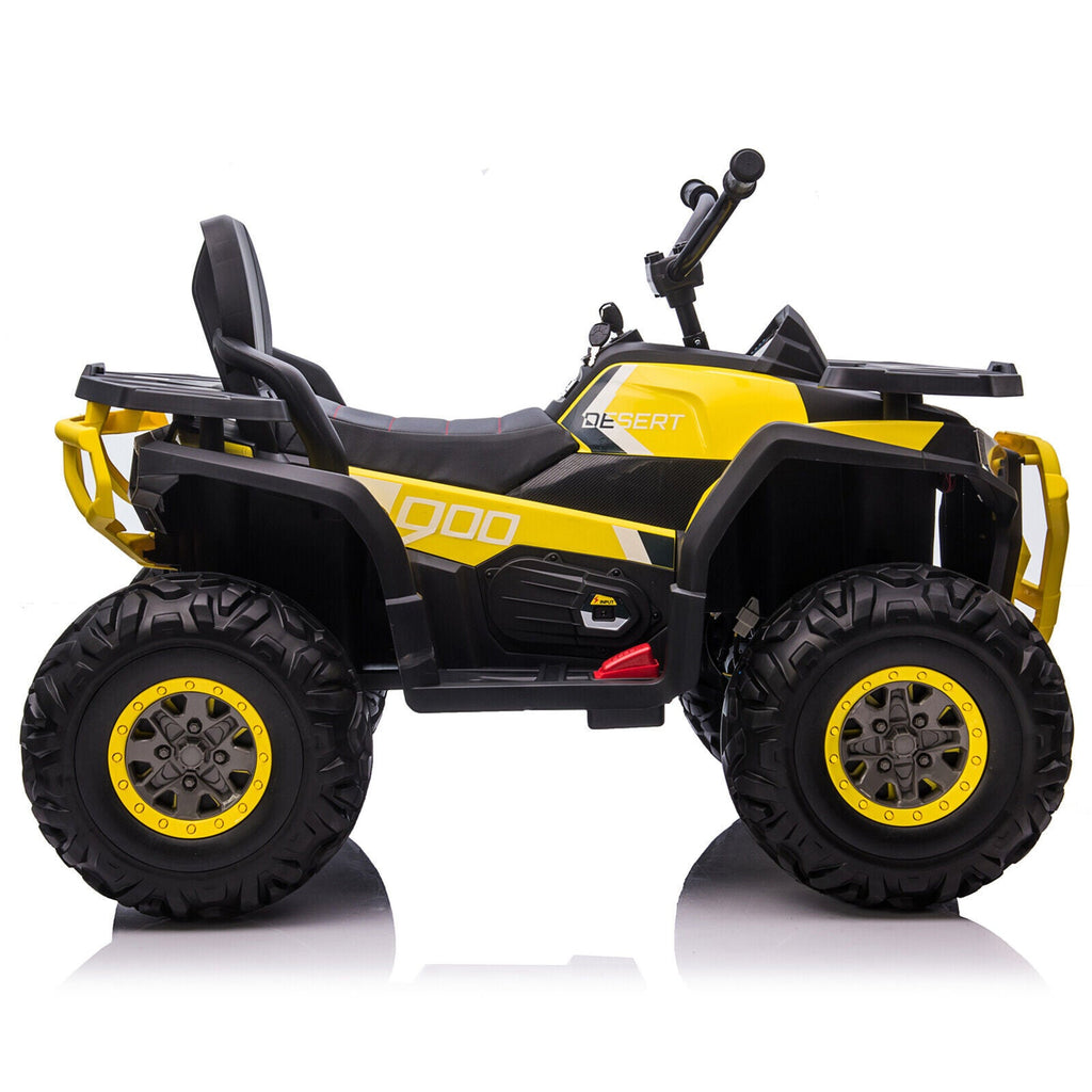 COLOR TREE 12V Kids Electric Quad ATV with Music Player - Supports up to 110lbs
