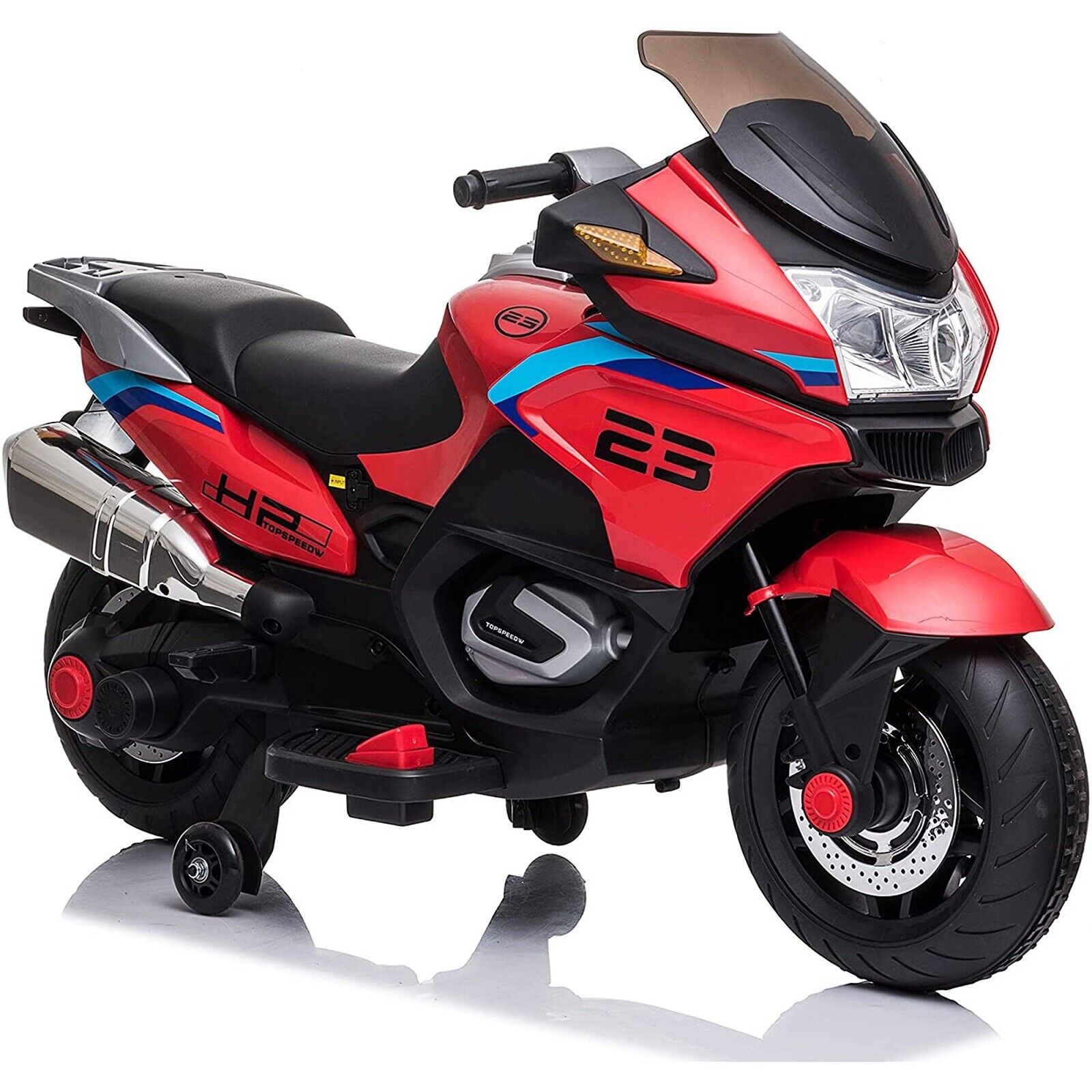 COLOR TREE Kids 12V Electric Motorcycle with Music and Battery Power - Perfect Ride On Car Gift