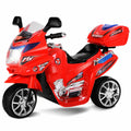 Costway Kids 6V Battery Powered 3-Wheel Ride On Motorcycle Toy